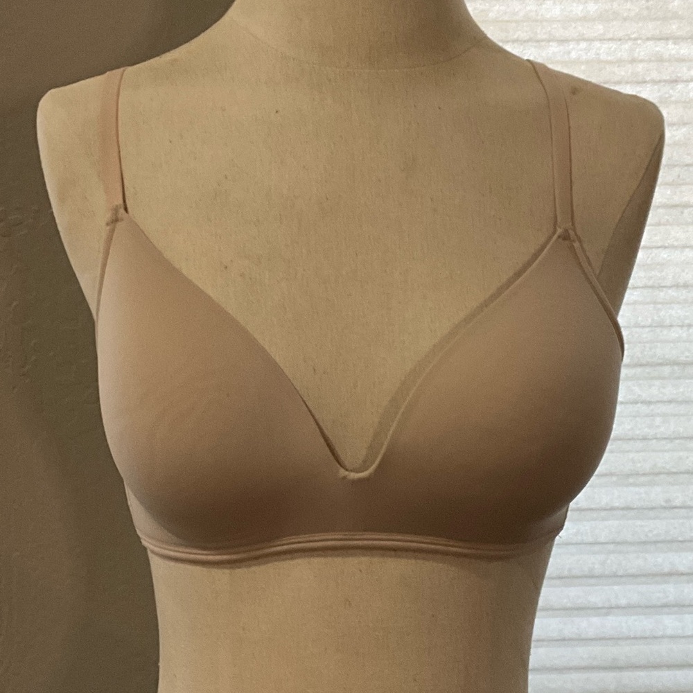 Starlet Blue Seamless Nude Bra